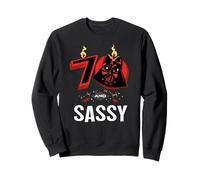 Star Wars 70th Birthday Party "70 and Sassy" Darth Vader Sudadera
