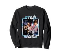 Star Wars A New Hope 1977 Tie Dyed Rebel Frame Sudadera