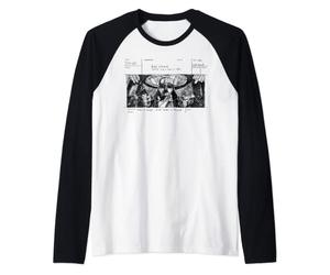 Star Wars A New Hope Darth Vader Storyboard Concept Art Camiseta Manga Raglan