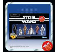 Star Wars La colección Retro, Nueva Esperanza, Pack de 6 Figuras coleccionables de 9,5 cm del Episodio IV