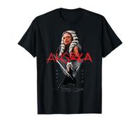 Star Wars Ahsoka Tano Jedi Hero Aurebesh Disney+ Camiseta