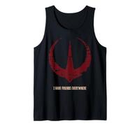 Star Wars Andor "I Have Friends Everywhere" Quote Rebel Logo Camiseta sin Mangas