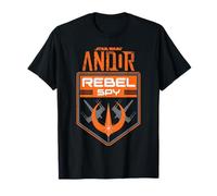Star Wars Andor Rebel Spy Grunge Emblem Distressed Poster Camiseta