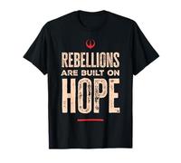 Star Wars Andor Rebellions Are Built On Hope Grunge Style Camiseta