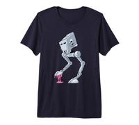Star Wars AT-ST Stepping On Chewing Gum Funny Camiseta Premium