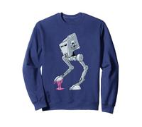 Star Wars AT-ST Stepping On Chewing Gum Funny Sudadera