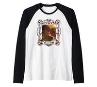 Star Wars Attack of The Clones Anakin & Padme Kiss & Embrace Camiseta Manga Raglan