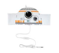Star Wars - Auriculares para niños con diadema para padres con volumen limitado con altavoces estéreo ultrafinos y diadema súper suave, auriculares para niños pequeños y niños para la escuela, el