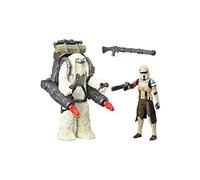 Figuras de acción B7260AS0 de Star Wars: Rogue One Baze Malbus vs Soldado de Asalto Soldado de Asalto Imperial, 9,5 cm.