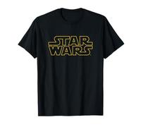 Star Wars Basic Logo Yellow Camiseta