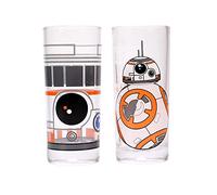 Star Wars - BB-8 (Set 2 Bicchieri) Half Moon Merchandising Ufficiale