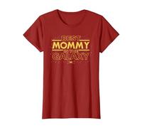 Star Wars Best Mommy in The Galaxy Birthday Mother’s Day Camiseta, Mujer, Arándano, XL