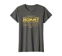 Star Wars Best Mommy in The Galaxy Birthday Mother’s Day Camiseta, Mujer, Asfalto, XL