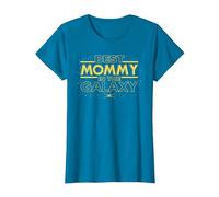 Star Wars Best Mommy in The Galaxy Birthday Mother’s Day Camiseta, Mujer, Zafiro, XL