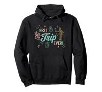 Star Wars Best Trip Ever Group Shot Cute Outline Chest Logo Sudadera con Capucha