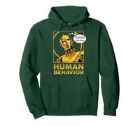 Star Wars C-3PO I Just Don’t Understand Human Behavior Quote Sudadera con Capucha, Unisex para Adultos, Verde Bosque, M
