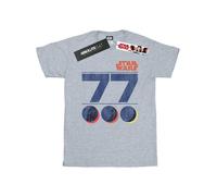 Star Wars - Camiseta 77 Death Star Retro para Hombre