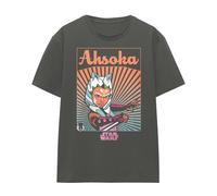 Star Wars Camiseta de Ahsoka Diseño Rayos para Mujer (TV25257)