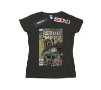 Star Wars - Camiseta de Boba Fett Cómic de Algodón para Mujer