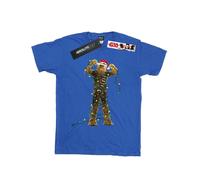 Star Wars - Camiseta de Chewbacca Luces de Navidad para Hombre