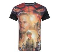 Star Wars Camiseta de la Phantom Menace para hombre (NS4093)