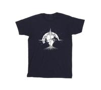 Star Wars - Camiseta de Obi Wan Kenobi Siluetas en Combate para Hombre