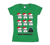 Star Wars - Camiseta Humbug Navidad de Algodón para Mujer