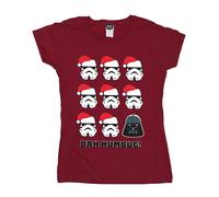 Star Wars Camiseta Humbug Navidad de Algodón para Mujer (BI41245) UTBI41245_36