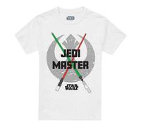 Star Wars Camiseta Jedi Master Diseño Sable de Luz para Adultos Unisex (TV20976
