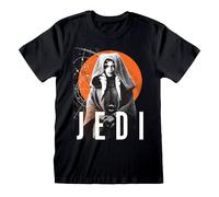 Star Wars Camiseta Jedi Unisex Adulto (XL) (Negro), Negro -, X-Large [video game]