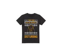 Star Wars Camiseta Lack Of Christmas Presents Fair Isle para Hombre (TV3851)