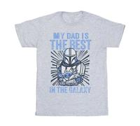 Star Wars - Camiseta Mandalorian Best Dad para Hombre
