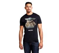 Star Wars Camiseta Mandalorian - The Child Hombre, Color Negro, Talla XXL del Reino Unido