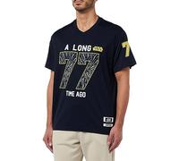 Star Wars Camiseta Meswclats288 para Hombre, Color Marino, Talla L, Azul Marino, L