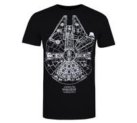Star Wars - Camiseta Millennium Falcon para Hombre