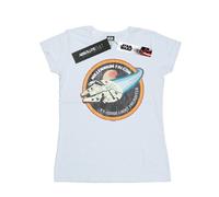 Star Wars - Camiseta Millennium Insignia de Algodón para Mujer