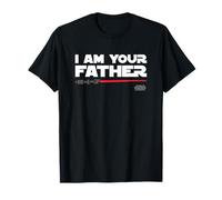Star Wars Camiseta Padre Pap Hombre Unisex Nios Manga Corta Pequeo Negro