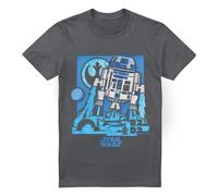 Star Wars Camiseta Papercut de R2D2 para Hombre (TV3755)