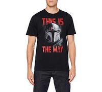 Star Wars - Camiseta para Hombre, Negro, L