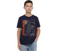 Star Wars Camiseta para niños, Esquema de Vader, 7-8 años