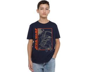 Star Wars Camiseta para niños, Esquema de Vader, 7-8 años