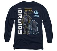 Star Wars Camiseta Rebel Droids para Adultos Unisex (TV14279)