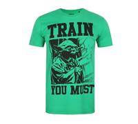 Star Wars - Camiseta Train You Must de Yoda para Hombre