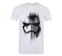 Star Wars Camiseta Manga Corta Trooper Mask Blanco 2XL