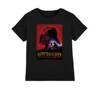Star Wars Return of The Jedi Block Unisex Kids T Shirt Camiseta, Negro, 7-8 años para Niños