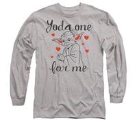 Star Wars Camiseta Yoda One For Me Día de San Valentín para Adultos (TV14136)