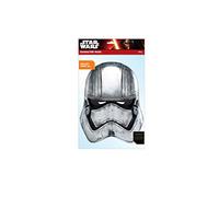 Star Wars - Careta de Capitán Phasma de cartón, talla única (Rubie's 32911)