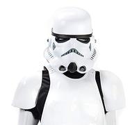 Star Wars - Casco de Stormtrooper Deluxe completo, color blanco - Talla única (Rubie's 35549)