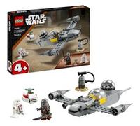 LEGO Star Wars 75410 Caza Estelar N-1 de Mando y Grogu Maqueta de Juguete con Figuras del Mandaloriano, Baby Yoda y R5-D4, Set de Iniciación, Regalo The Mandalorian para Niños y Niñas de 4 Años o Más