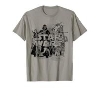 Star Wars Character Collage Camiseta